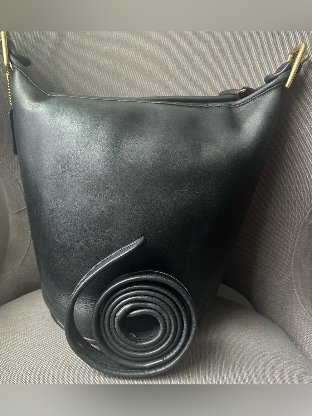Vintage coach Helen legacy in black - Picture 5 of 13